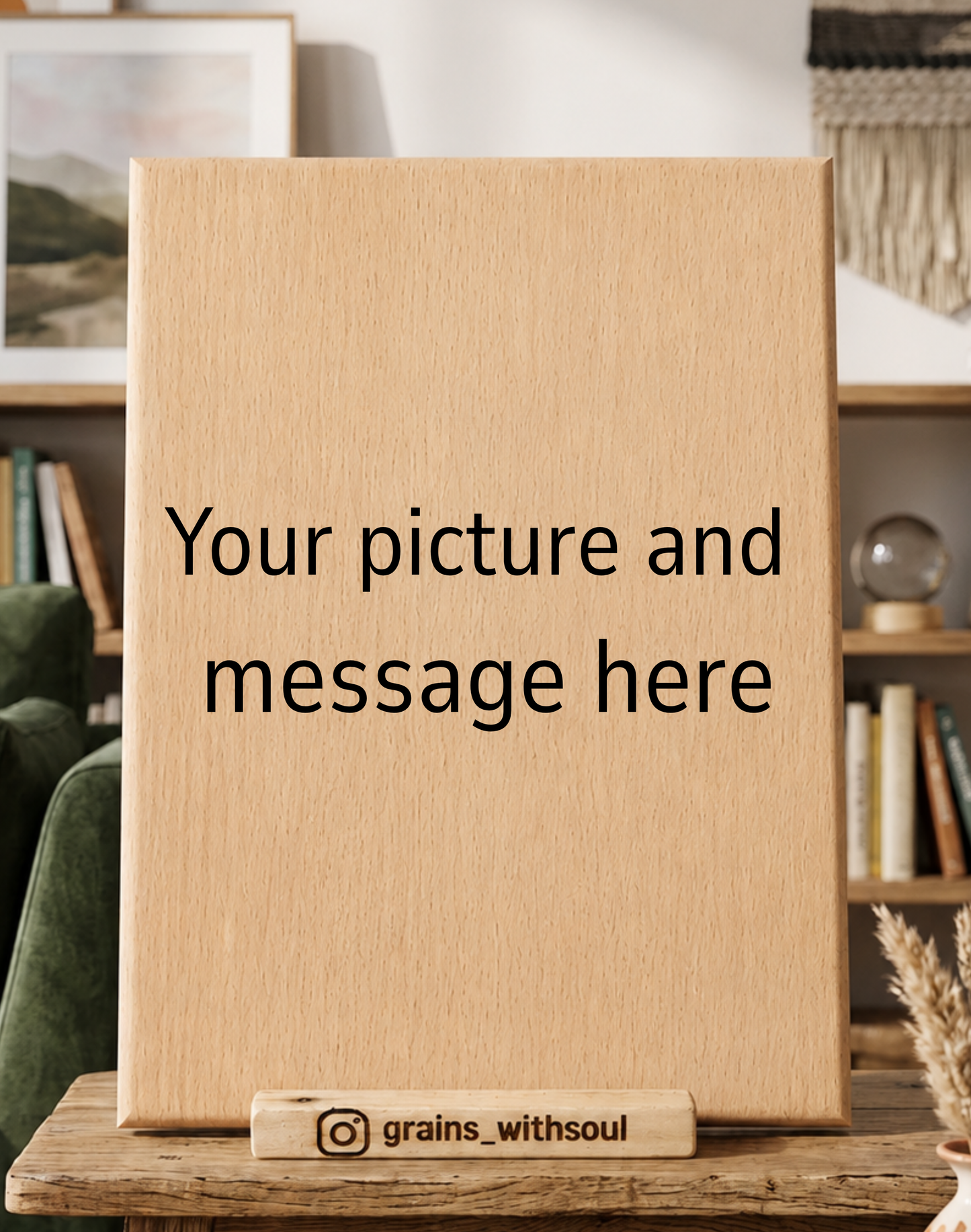8x6 Inch Wooden Photo Frame