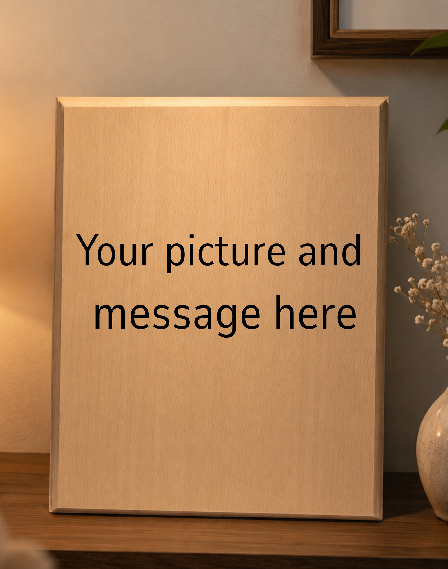 8x10 Inch Wooden Photo Frame