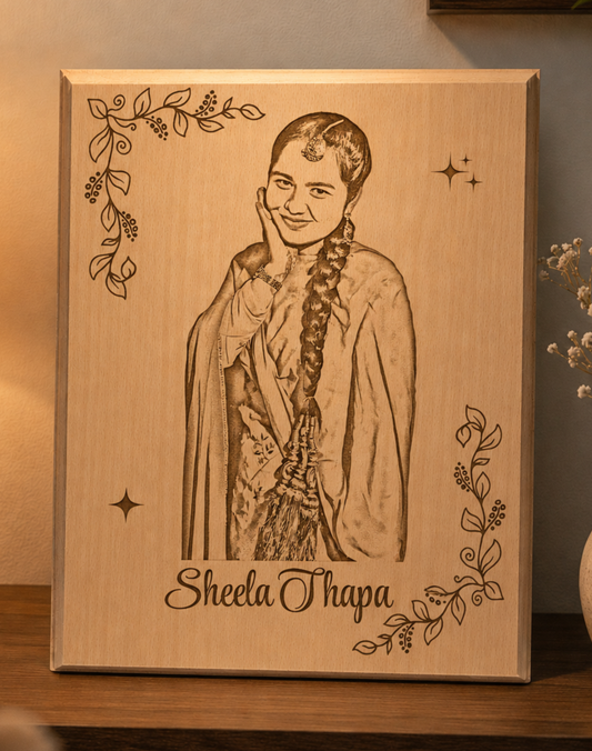 8x10 Inch Wooden Photo Frame