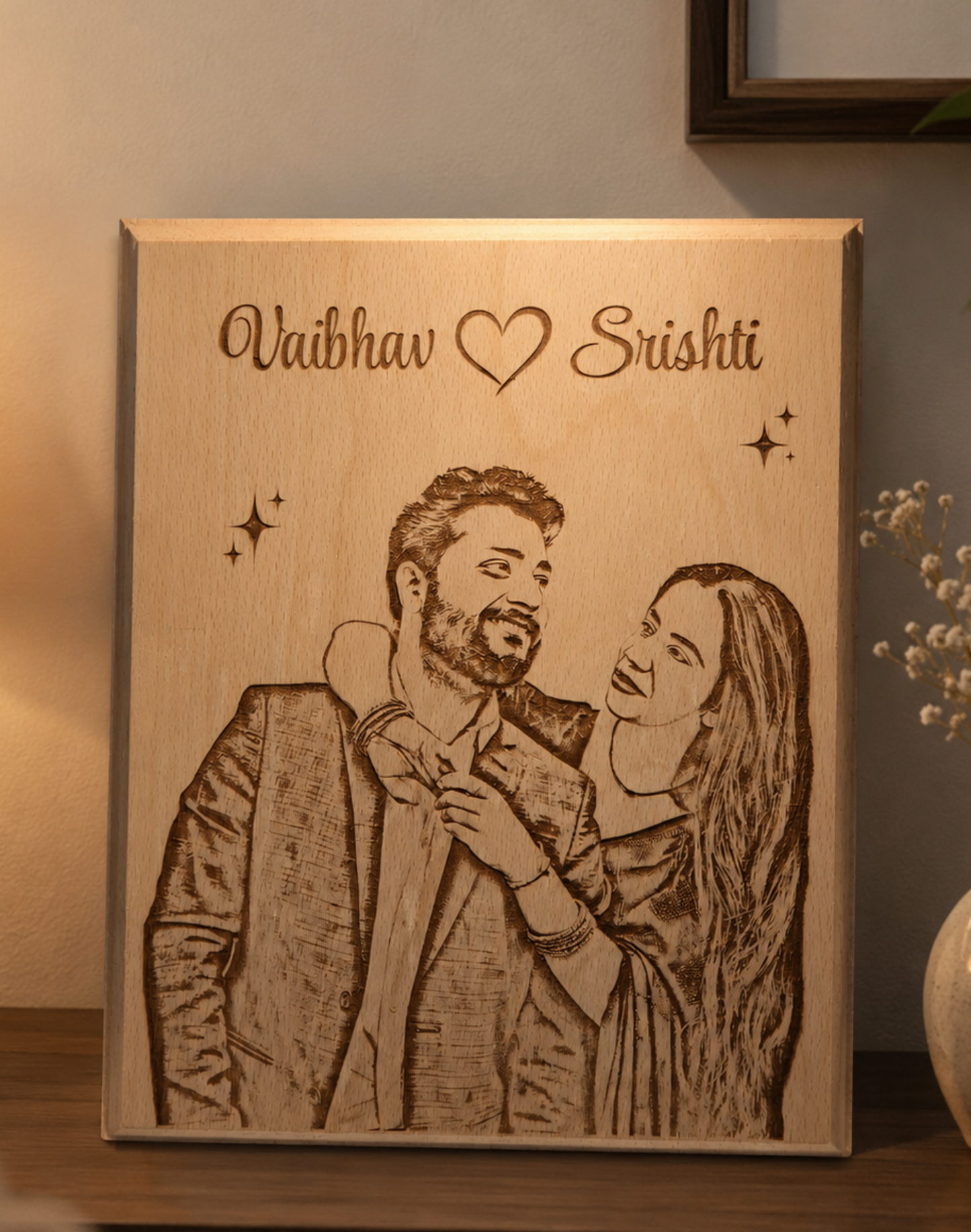 8x10 Inch Wooden Photo Frame